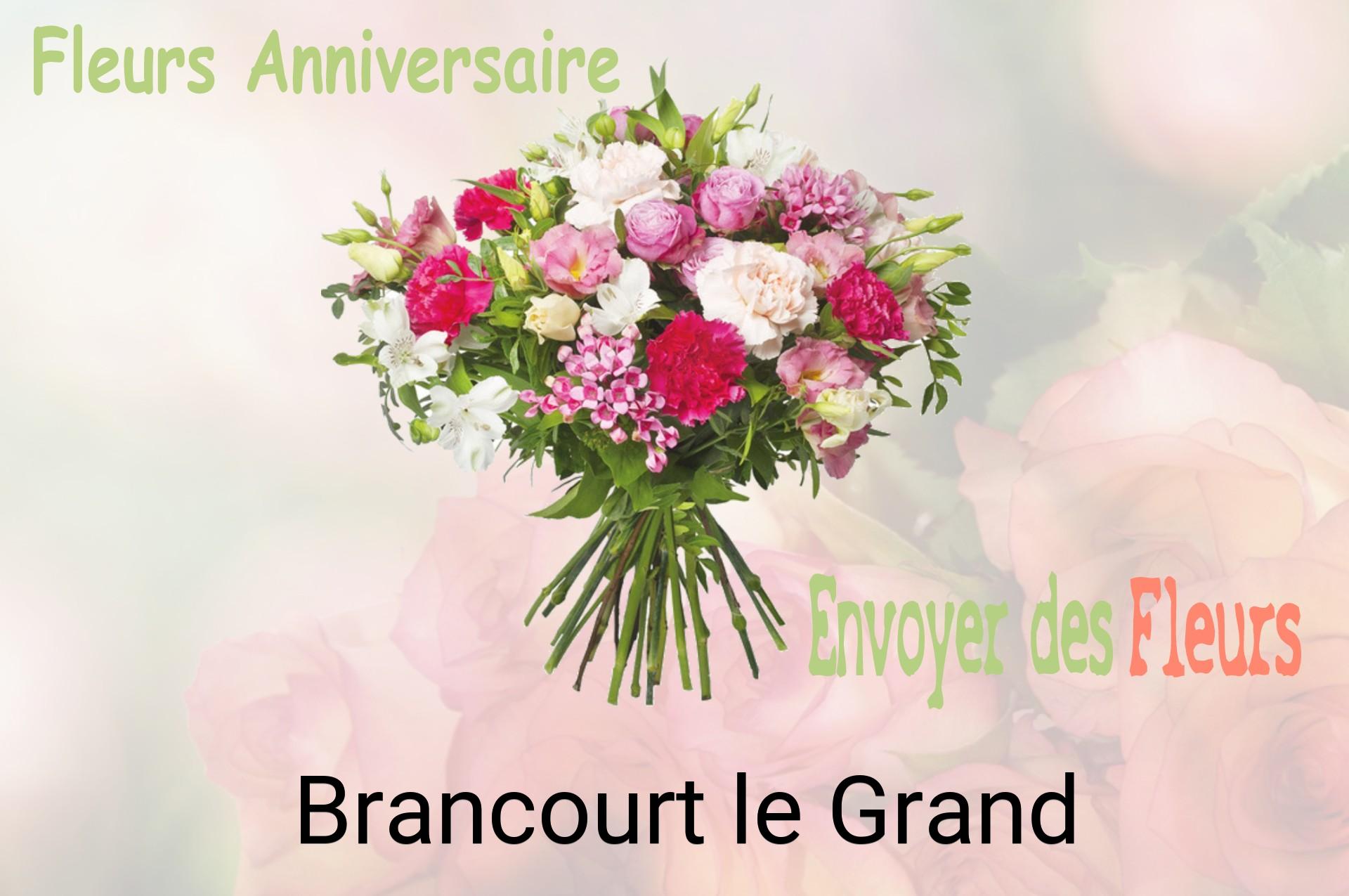 Bouquet de fleurs d’anniversaire livré à Brancourt-le-Grand